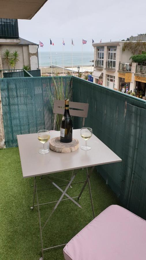 Les studios vue mer Le Matlo Dinard Exterior foto
